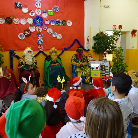 Visita de los Reyes Magos 2. Curso 19-20 7