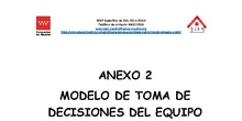 Anexo 2. Modelo de toma de decisiones de adaptaciones metodológicas