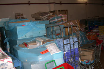 Almacen de un supermercado