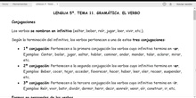 LENGUA 5º. LOS TIEMPOS VERBALES