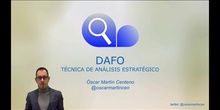 DAFO Técnica de análisis estratégico