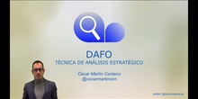 DAFO Técnica de análisis estratégico