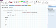 4MAC - 01 - Números reales - 01 - Radicales como potencia y radicales equivalentes
