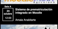 Sistema de prematriculación integrado en Moodle