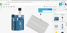 Control de un LED con Arduino en Tinkercad (subtítulos)