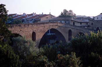 Puente medieval, Puente la Reina, Navarra