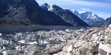 Glaciar pedregoso del Khumbu