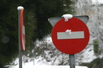 Calles nevadas, Comunidad de Madrid