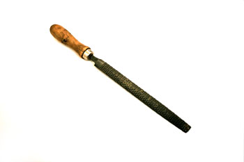 Escofina de media caña