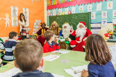 Los RRMM y Papá Noel en INF 5C 7