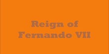 Reign of Fernando VII