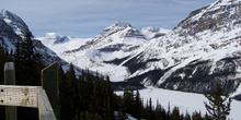 Lago Peyto y Glaciar Peyto, Parque Nacional Banff