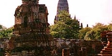 Restos en Ayutthaya, Tailandia