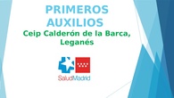 PRIMEROS AUXILIOS  5º-6º EP