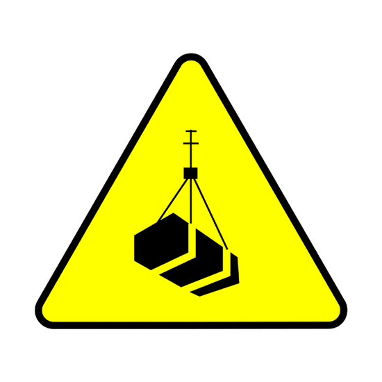 Atención: Cargas suspendidas