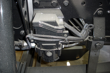 Vehículos industriales. Válvula de control de frenada EBS