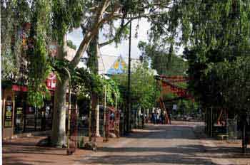Alice Springs: centro de la ciudad, Australia