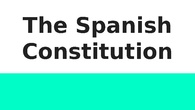 SOCIALThe Spanish Constitution