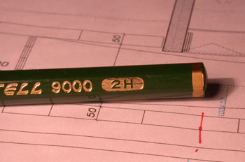 Lápiz de grafito 2H