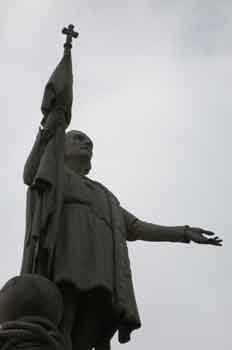 Monumento a Cristóbal Colón en Madrid, obra de Jerónimo Suñol