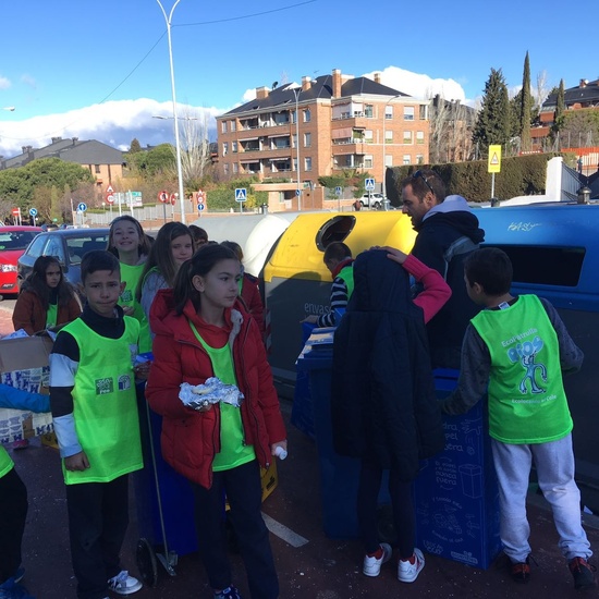 2018_02_EcoPatrullas reciclando_CEIP Fernando de los Ríos_Las Rozas 6