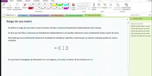 2Bto - 01 - Matrices - 16 - Rango. Cálculo con el método de Gauss
