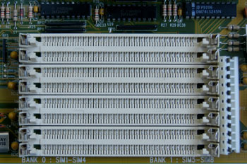 Detalle Zócalo de memoria tipo SIMM (30 contactos)