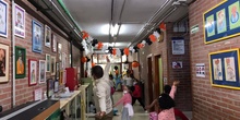 Los alumnos de comedor decoran Halloween_CEIP FDLR_Las Rozas