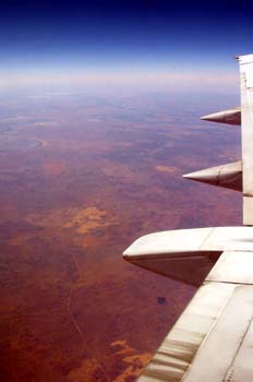 Volando sobre el Outback, Australia