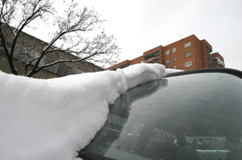 Coches nevados, Madrid