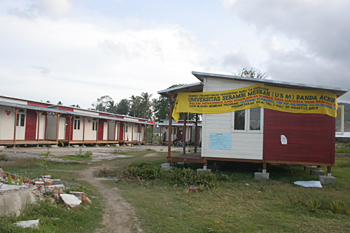Barracones universitarios, Banda Ache, Sumatra, Indonesia