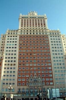 Edificio España en Plaza de España, Madrid