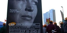 Manifestación, Ginebra, Suiza