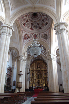 Nave central, Catedral de Baeza, Jaén, Andalucía