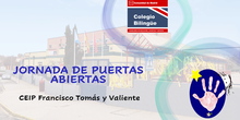 Jornada Puertas Abiertas CEIP Francisco Tomás y Valiente