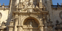 Fachada de la Catedral de Jerez de la Frontera, Cádiz, Andalucía