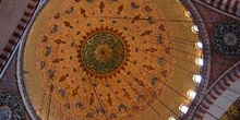 Detalle de una cúpula en Suleymaniye Camii, Estambul, Turquía