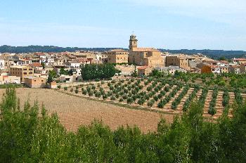 Vista de Arnes desde el Calvari, Tarragona