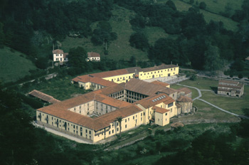 Conjunto del monasterio e iglesia de San Salvador de Valdediós,