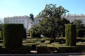 Jardines de Sabatini, Palacio Real, Madrid