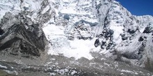 Arista nevada del Nuptse, vista desde Kalapathar