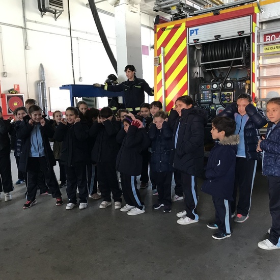 Visita al Parque de Bomberos 17