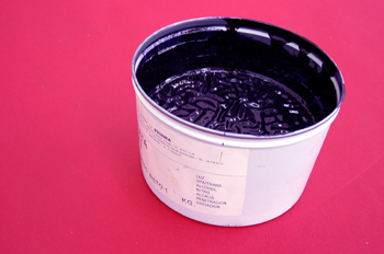 Bote tinta pantone violet