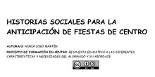 HISTORIAS SOCIALES FIESTAS DE CENTRO