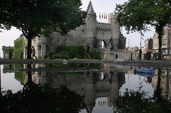 El Castillo de Steen, Amberes, Bélgica