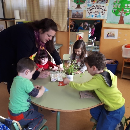 TALLER DE PLANTAS - 3 AÑOS INFANTIL 1