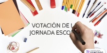 VOTACIÓN JORNADA CONTINUA