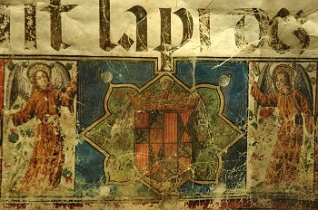 Gradual, detalle pie de página, Huesca