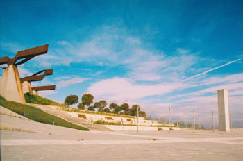 Anfiteatro en un parque