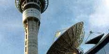 Torre de comunicaciones en Auckland, Nueva Zelanda